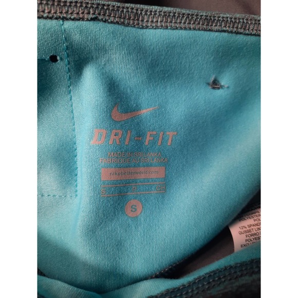 Nike dri fit gray leggings - Picture 4 of 13